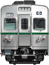 cc@g@5000n@ʁ@CXg@@c@Z~XeXJ[@A~ԁ@20m@ATC@S JR @@@Tokyo@Underground@Subway@Tozai line@Teito Rapid Transit Authority@Tokyo metro@illustration  front view
