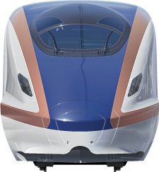Jr 新幹線e W7系 サイドビューイラスト