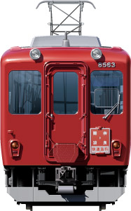 ߓS8000n@ʃCXg@tgr[CXg@CXg@ޗǐ@\ԁ@ߋES@Kintesu Railway illustration  front view