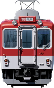 ߓS8000n@ʃCXg@tgr[CXg@CXg@ޗǐ@\ԁ@ߋES@Kintesu Railway illustration  front view@ 