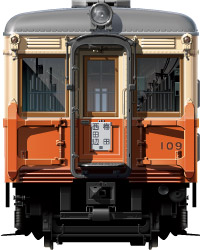 s 100`@nS@ʃCXg@CXg@@tgr[CXg@䓰ؐ@AWA2Ԗڂ̒nSp@1933@Osaka@Underground@Subway@midosuji line@illustration  front view