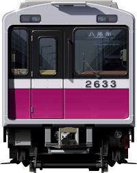 s 20n@nS@ʃCXg@CXg@tgr[CXg@@J@A~ԁ@VVVFCo[^[ԁ@[ԗ@Osaka@Underground@Subway@chuo line@tanimachi line@illustration  front view