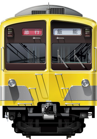  V101n@ʃCXg@\ԁ@rܐ@Vh@@CG[@tgr[CXg@CXg@Seibu Railway illustration  front view