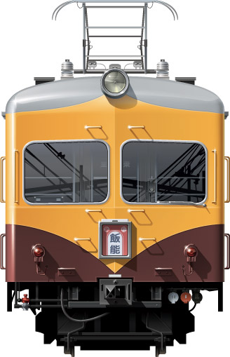 351n@501n@ʃCXg@\ԁ@ԓd@rܐ@Vh@tgr[CXg@CXg@Seibu Railway illustration  front view