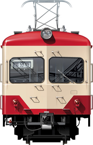 351n@501n@ʃCXg@\ԁ@ԓd@rܐ@Vh@tgr[CXg@CXg@Seibu Railway illustration  front view