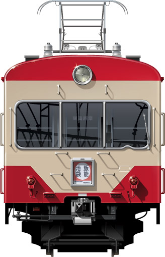 451n@ʃCXg@\ԁ@ԓd@rܐ@Vh@tgr[CXg@CXg@Seibu Railway illustration  front view