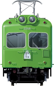 2000n@ʃCXg@@{@tgr[CXg@CXg@Keio Railway illustration  front view