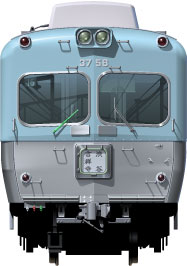 3000n@ʃCXg@̓@tgr[CXg@CXg@XeXJ[@Keio Railway illustration  front view stainless car