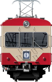 401n@ʃCXg@411n@\ԁ@CG[@Vh@tgr[CXg@CXg@Seibu Railway illustration  front view