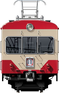 451n@ʃCXg@\ԁ@ԓd@rܐ@Vh@tgr[CXg@CXg@Seibu Railway illustration  front view