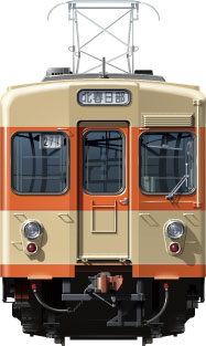 2000n@ʃCXg@tgr[CXg@CXg@\ԁ@nS@J@@ɐ@Tobu Railway illustration  front view
