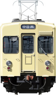 2000n@ʃCXg@tgr[CXg@CXg@\ԁ@nS@J@@ɐ@Tobu Railway illustration  front view