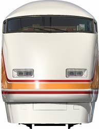 100n@ʃCXg@}@Xy[VA@tgr[CXg@CXg@ɐ@@SPACIA@Tobu Railway illustration  front view Express