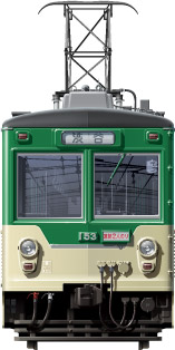 }150`@ʃCXg@ʃCXg@ʐ@ʓd@Hʓdԁ@cJ@}dS@tgr[CXg@TChr[CXg@Tram@Tamagawa line@Tokyu@Toyoko Line@illustration sideview front view
