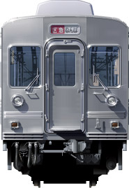 C6200n@ʃCXg@tgr[CXg@CXg I[XeXԁ@CdS Cd nankai Railway illustration  front view
