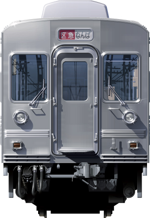 C6200n@ʃCXg@tgr[CXg@CXg I[XeXԁ@CdS Cd nankai Railway illustration  front view