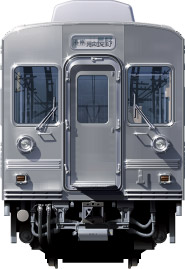 C6200n@ʃCXg@tgr[CXg@CXg I[XeXԁ@CdS Cd nankai Railway illustration  front view