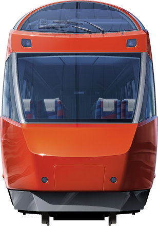 c}70000`@ʃCXg@}@}XJ[@tgr[CXg@CXg@GSE Graceful Super Express Romancecar Odakyu Railway illustration  front view