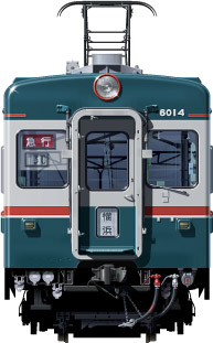 S6000n@ʃCXg@tgr[CXg@CXg ͓S sotetsu Railway illustration  front view