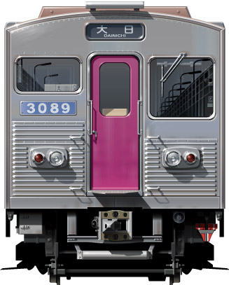 ���s�� 30�n�@���n���S�@���ʃC���X�g�@�C���X�g�@�@�t�����g�r���[�C���X�g�@�䓰�ؐ��@�J�����@�l�����@�������@����O���@�k���}�s�@�Z�~�X�e�����X�J�[�@�A���~�ԁ@Osaka�@Underground�@Subway�@midosuji line�@tanimachi line�@yotsubashi line chuo line�@sennichimae line�@semi stainless car